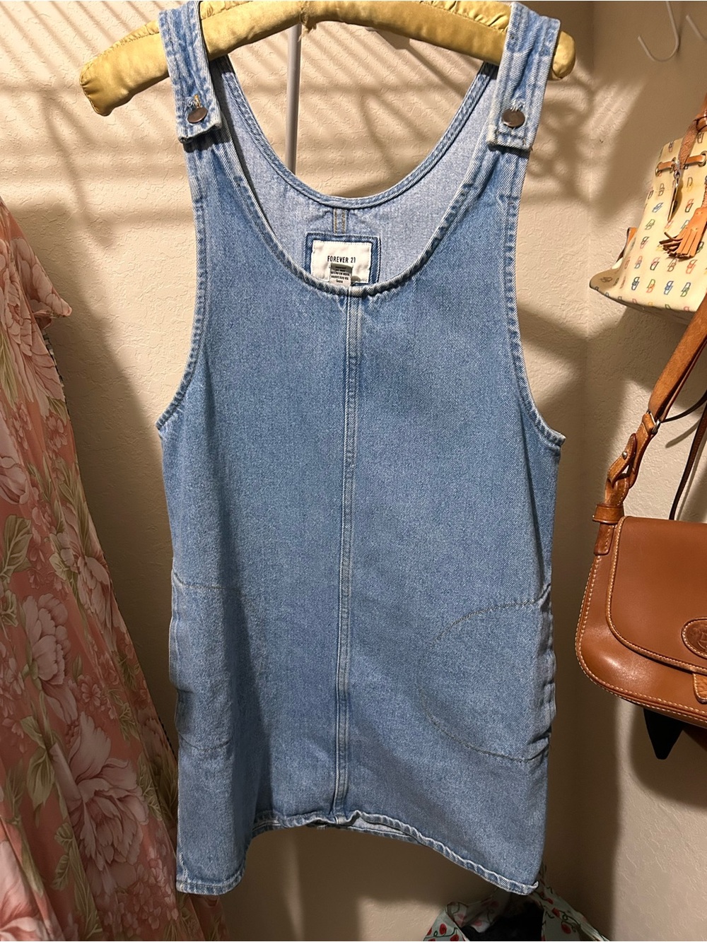 Forever 21 Light Blue Denim Dress